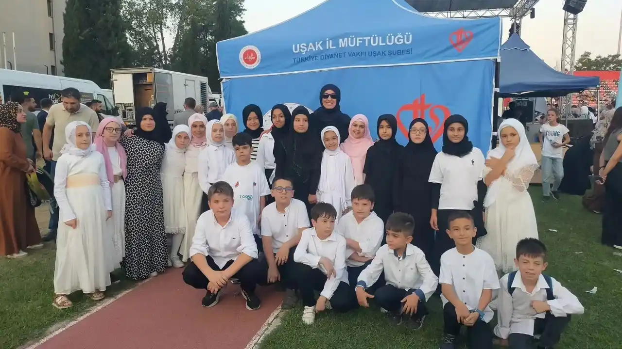 Uşak’ta Yaz Kur’an Kursları Şenlikle Sona Erdi 7