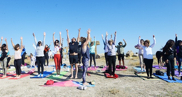 Blaundus'ta Yoga Etkinliği