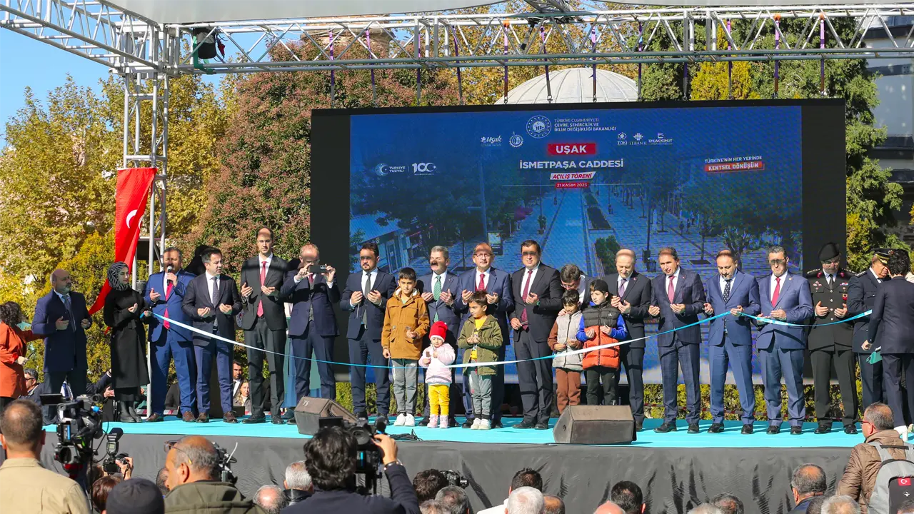 Uşak'ta İki Projenin Açılışı Yapıldı