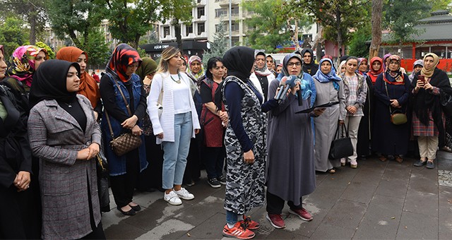 Diyarbakır annelerine kadın desteği