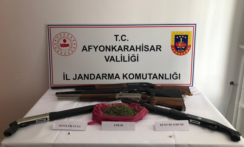 Afyonkarahisar Şuhut'ta 1 Kişi Uyuşturucudan Yakalandı!