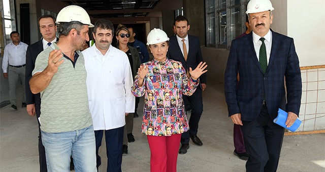 VALİ FUNDA KOCABIYIK, YATIRIMLARI YERİNDE İNCELEDİ