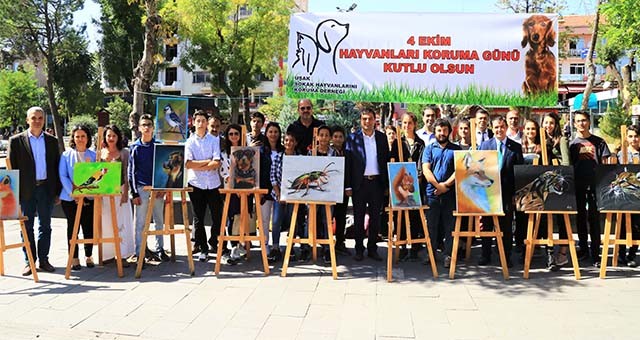 UŞAKLI MİNİKLER UŞAK BELEDİYESİ GEÇİCİ BAKIM EVİ’NDEKİ DOSTLARINI ZİYARET ETTİ