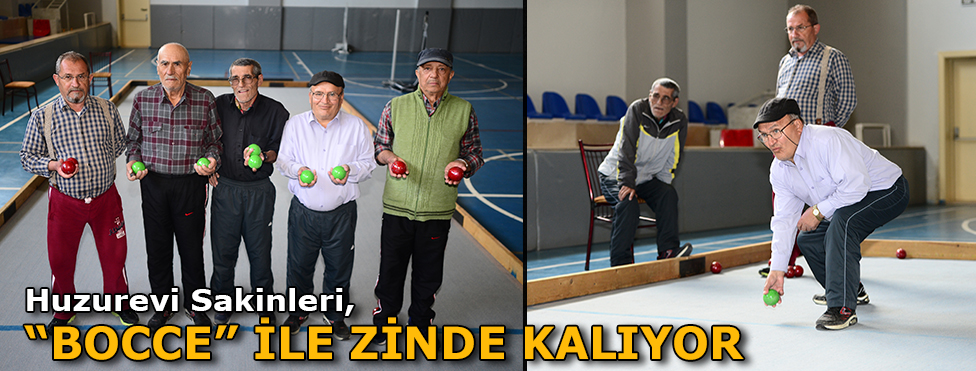 Huzurevi sakinleri "bocce" ile zinde kalıyor