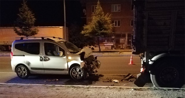 Banaz'da trafik kazası: 1 yaralı