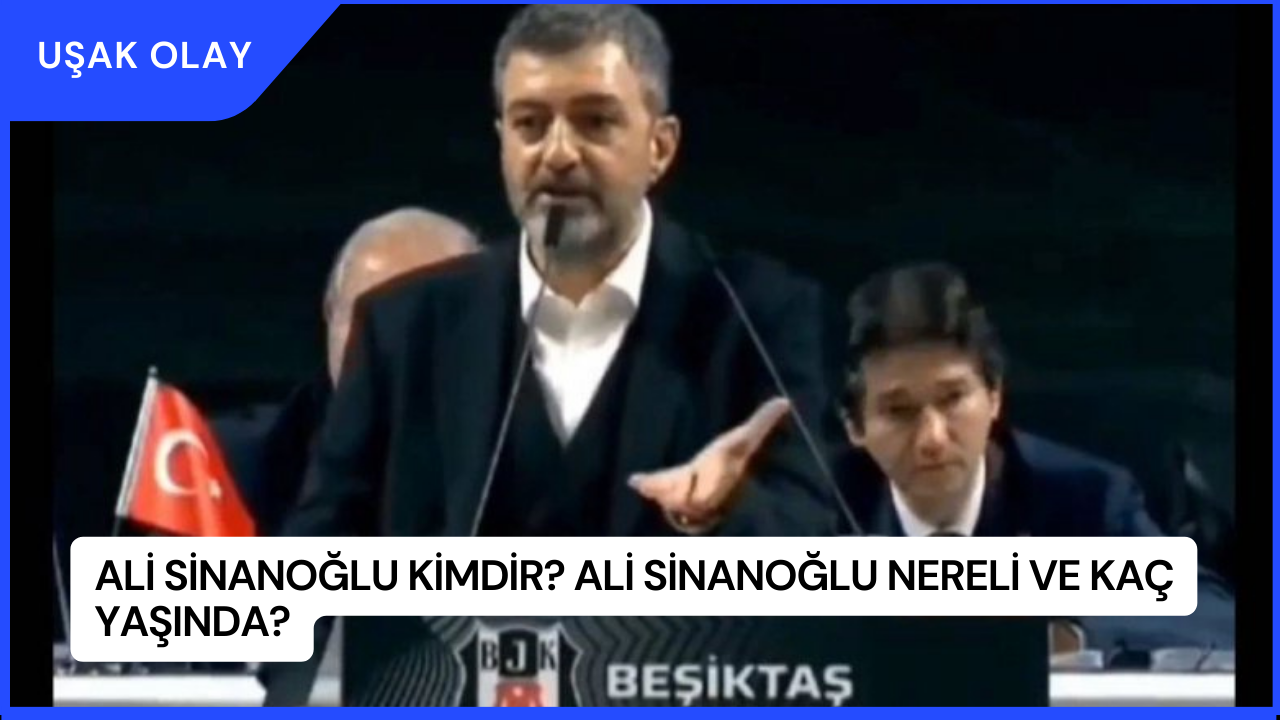 Ali Sinanoğlu Kimdir? Ali Sinanoğlu Nereli ve Kaç Yaşında?