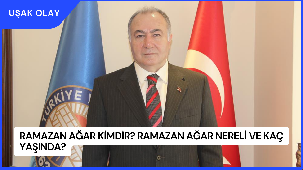 Ramazan Ağar Kimdir? Ramazan Ağar Nereli ve Kaç Yaşında?