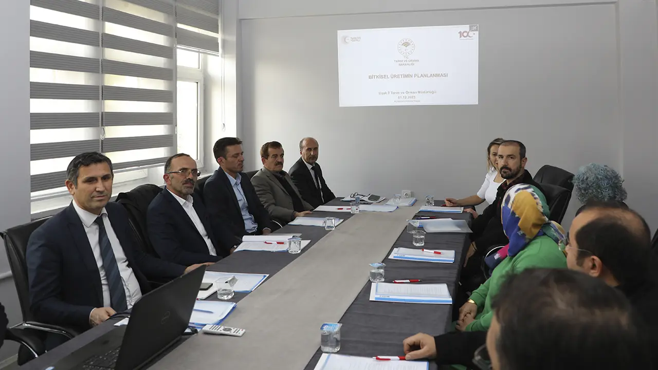 Uşak'ın Tarımsal Üretimi Planlandı
