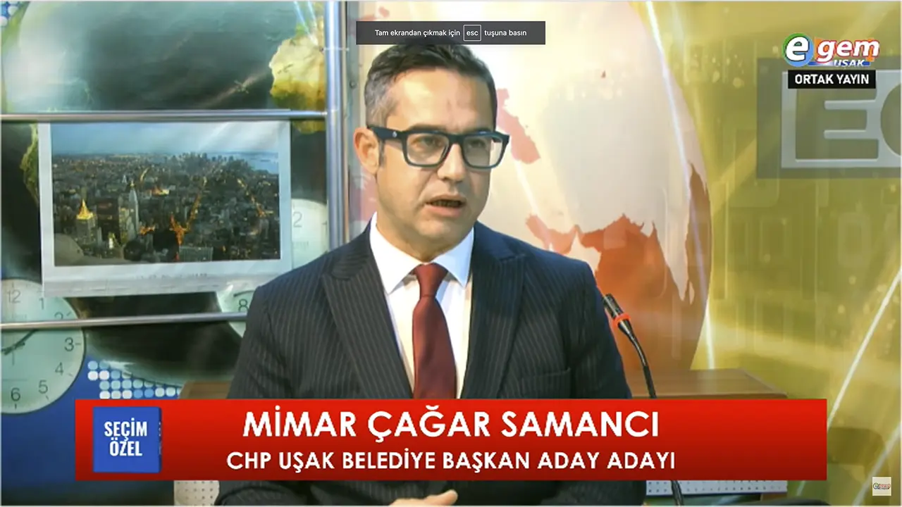 Uşak Belediye Başkan Adayı Samancı; ‘Murat Dağı Milli Park İlan Edilmeli’