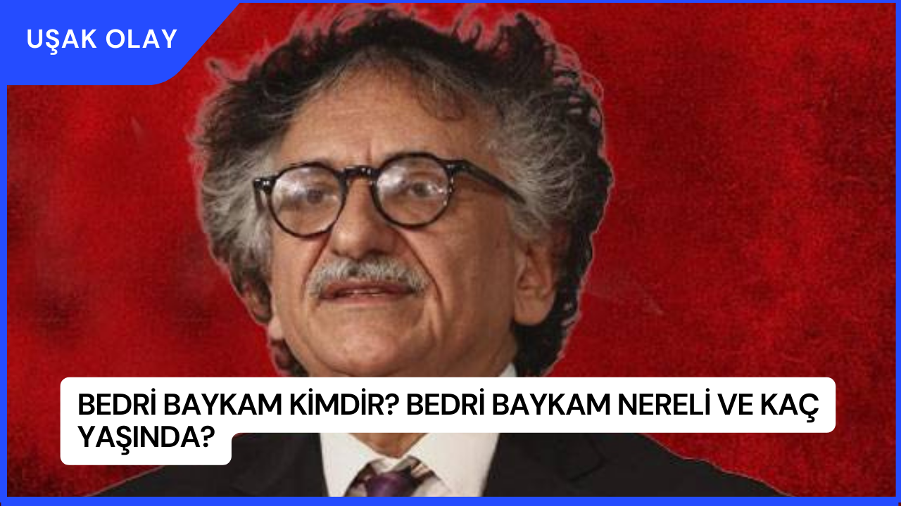 Bedri Baykam Kimdir? Bedri Baykam Nereli ve Kaç Yaşında?