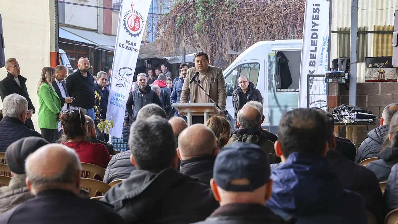 Belediye Çarşı Uşak İçin Harekete Geçti!