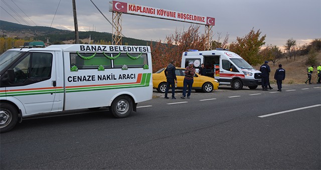 Uşak'ta trafik kazası: 1 ölü, 1 yaralı
