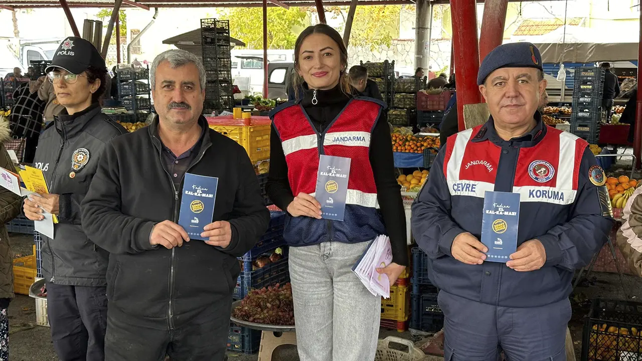 Uşak Ulubey'de Jandarma'dan 'Kadına El Kalkmaz' Brifingi