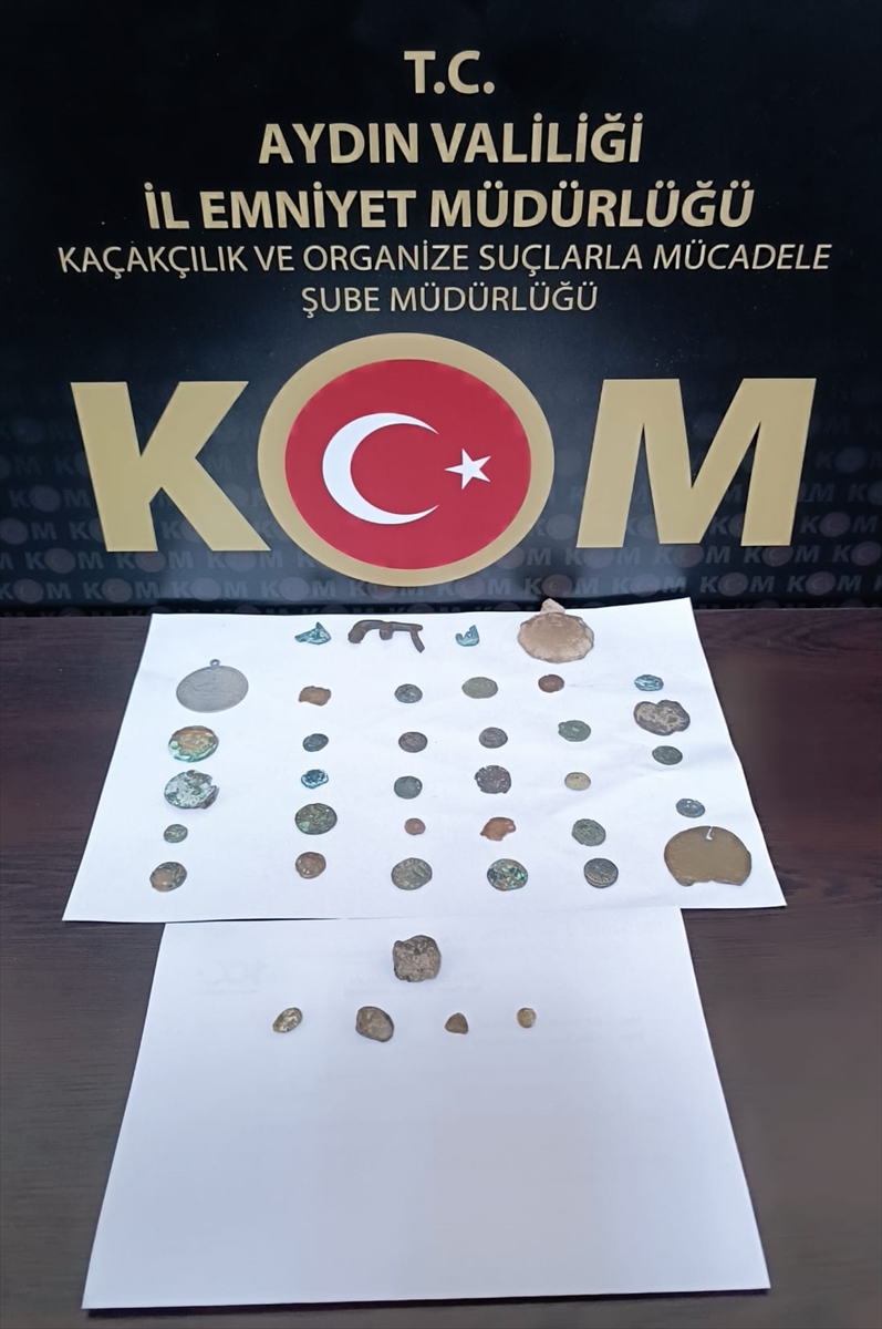 Aydın'da Bir Evde Tarihi Eser Yakalandı, Şüpheli Gözaltında..
