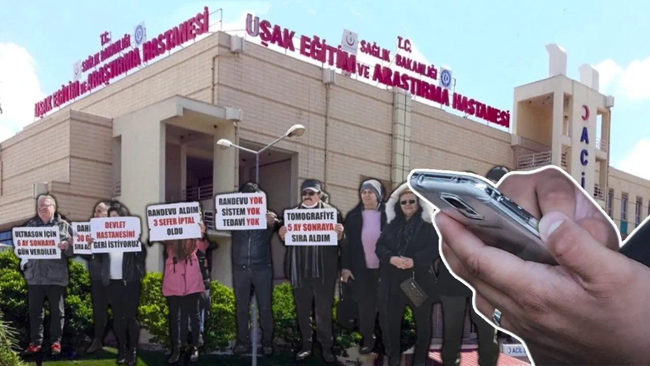 Uşak Araştırma Hastanesinde Randevu Çilesi Bitmiyor!