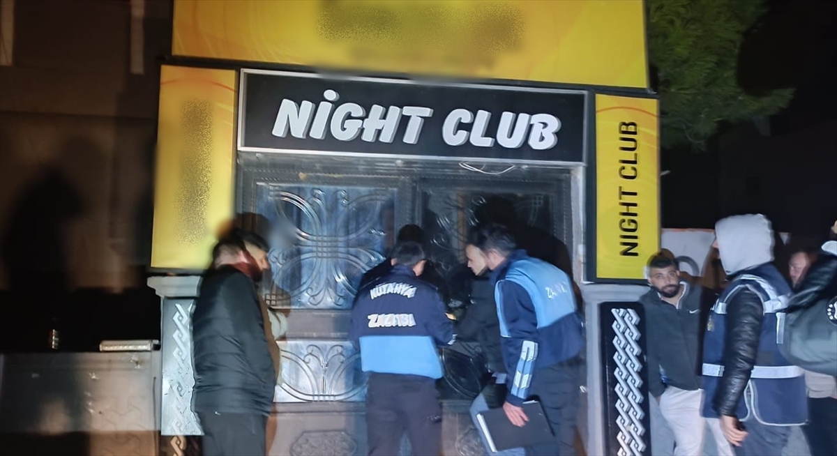 Kütahya'da İki Eğlence Mekanı Uyuşturucudan Kapatıldı!