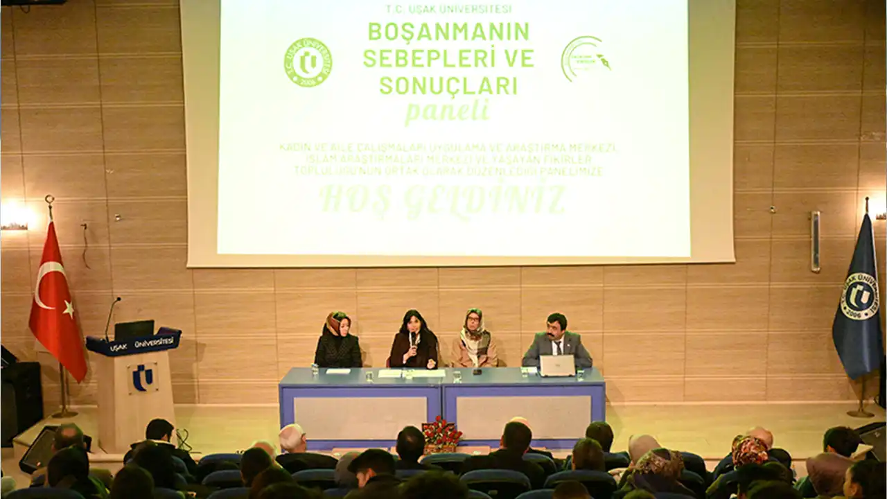 Uşak'ta 'Boşanma' Paneli Düzenlendi