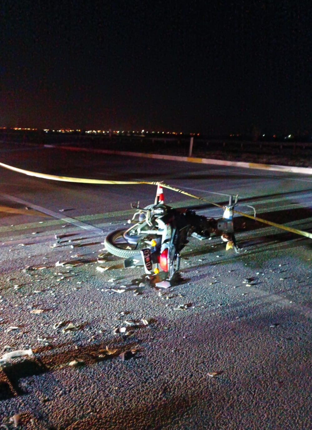 Afyon'da Motorsiklet TIR'la Çarpıştı: 1 Ölü