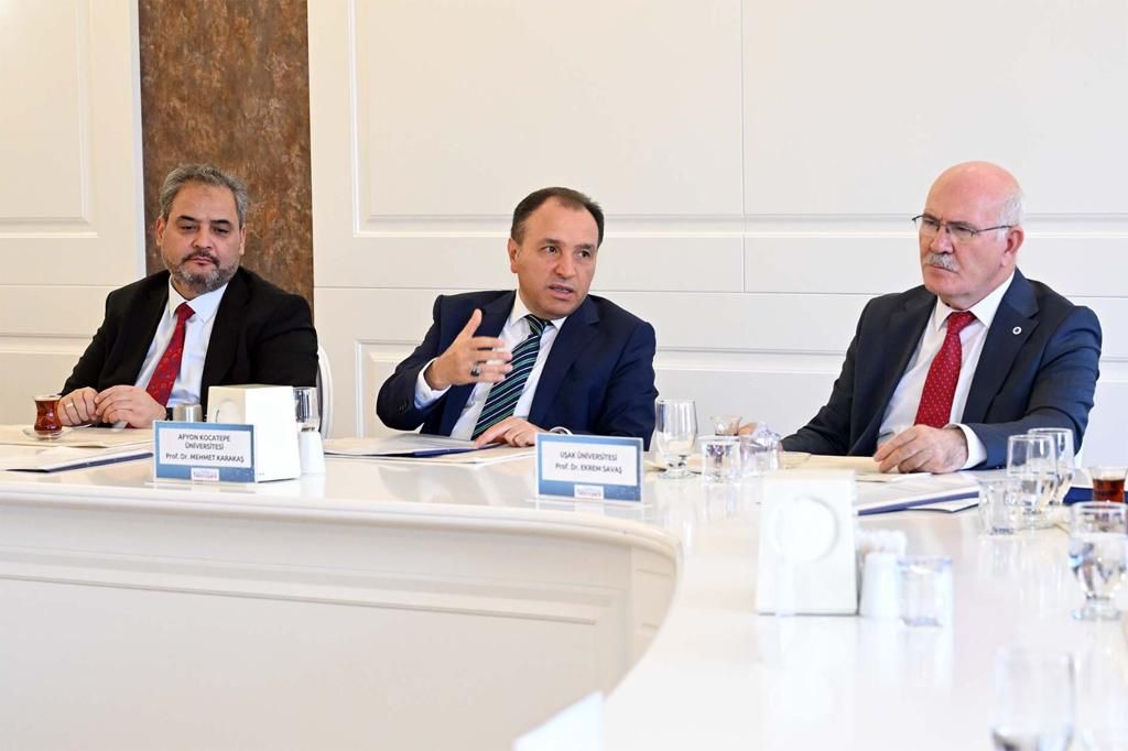 Uşak Üniversitesi Zafer Teknopark Toplantısı'na Katıldı