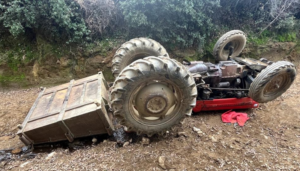 İzmir'de Devrilen Traktörün Sürücüsü Süleyman Avcı öldü