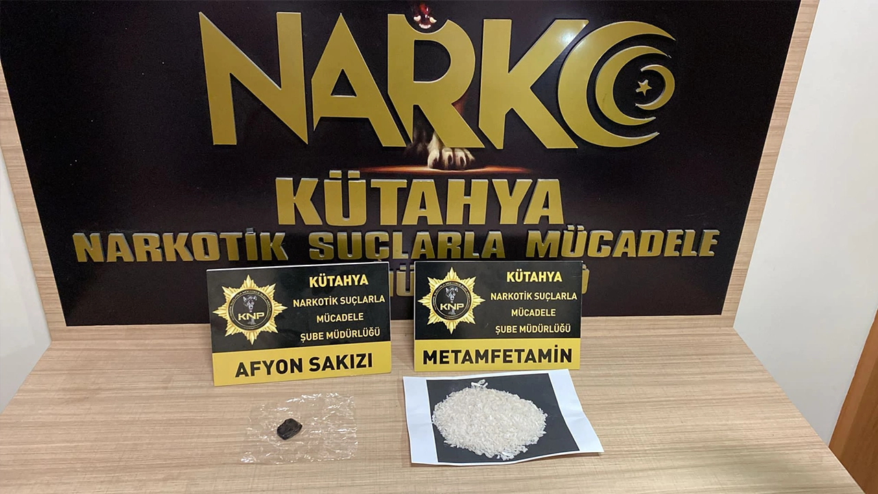 Kütahya - Uşak Çevre Yolunda Uyuşturucu Operasyonu