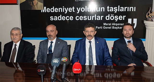 İYİ Partililer, Uşak Merkez İlçe Başkanı'na yönelik saldırının aydınlatılmasını istedi