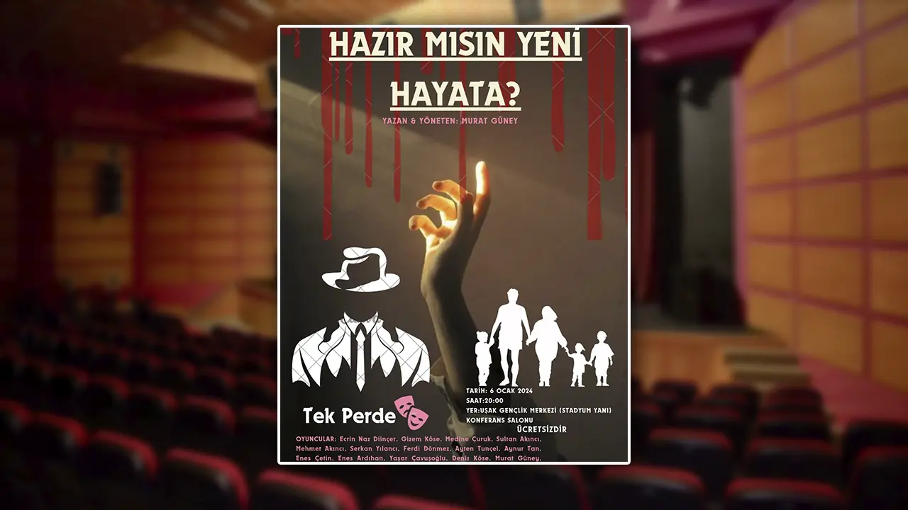 Halk Eğitim Mezunlarının 'Hazırmısın Yeni Hayata?' Oyunu Sahneye Çıkıyor