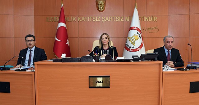 İL KOORDİNASYON KURULU TOPLANTISI VALİ FUNDA KOCABIYIK BAŞKANLIĞINDA YAPILDI