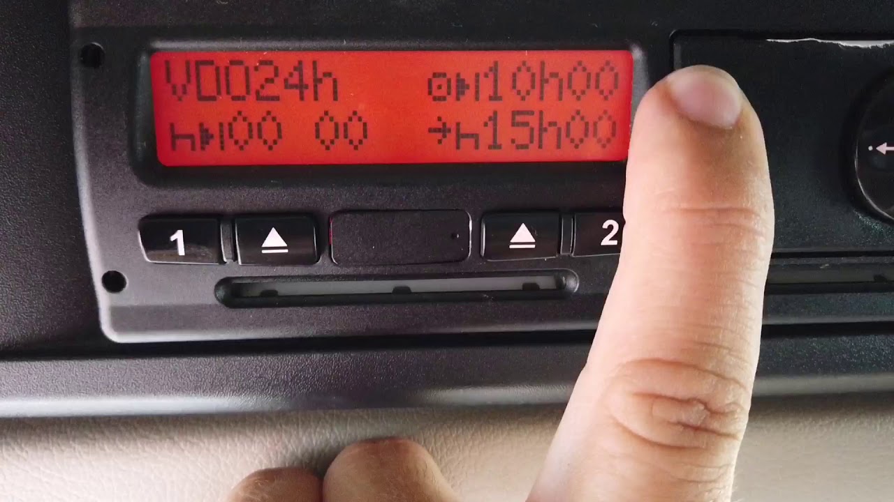 Uşaklı Şoförlere Takograf Uyarısı