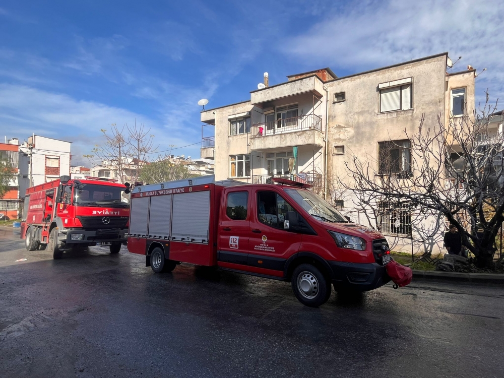 Muğla'da evde çıkan yangında 1 kişi öldü