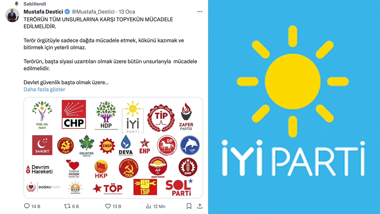 Uşak İyi Parti İle BBP Arasında 'Terör' Kavgası