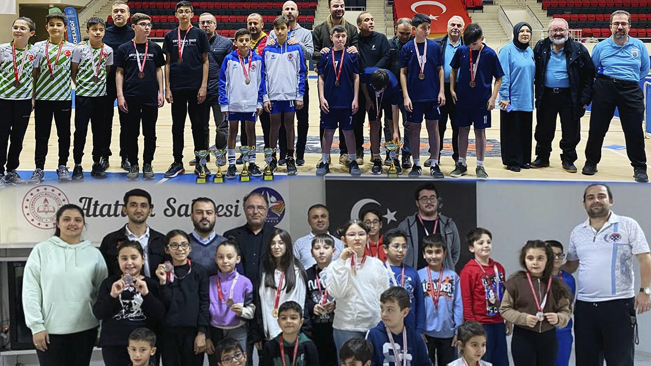 Uşak'ta Santranç ve Masa Tenisi’nde Dereceye Giren Öğrencilere Ödülleri Verildi
