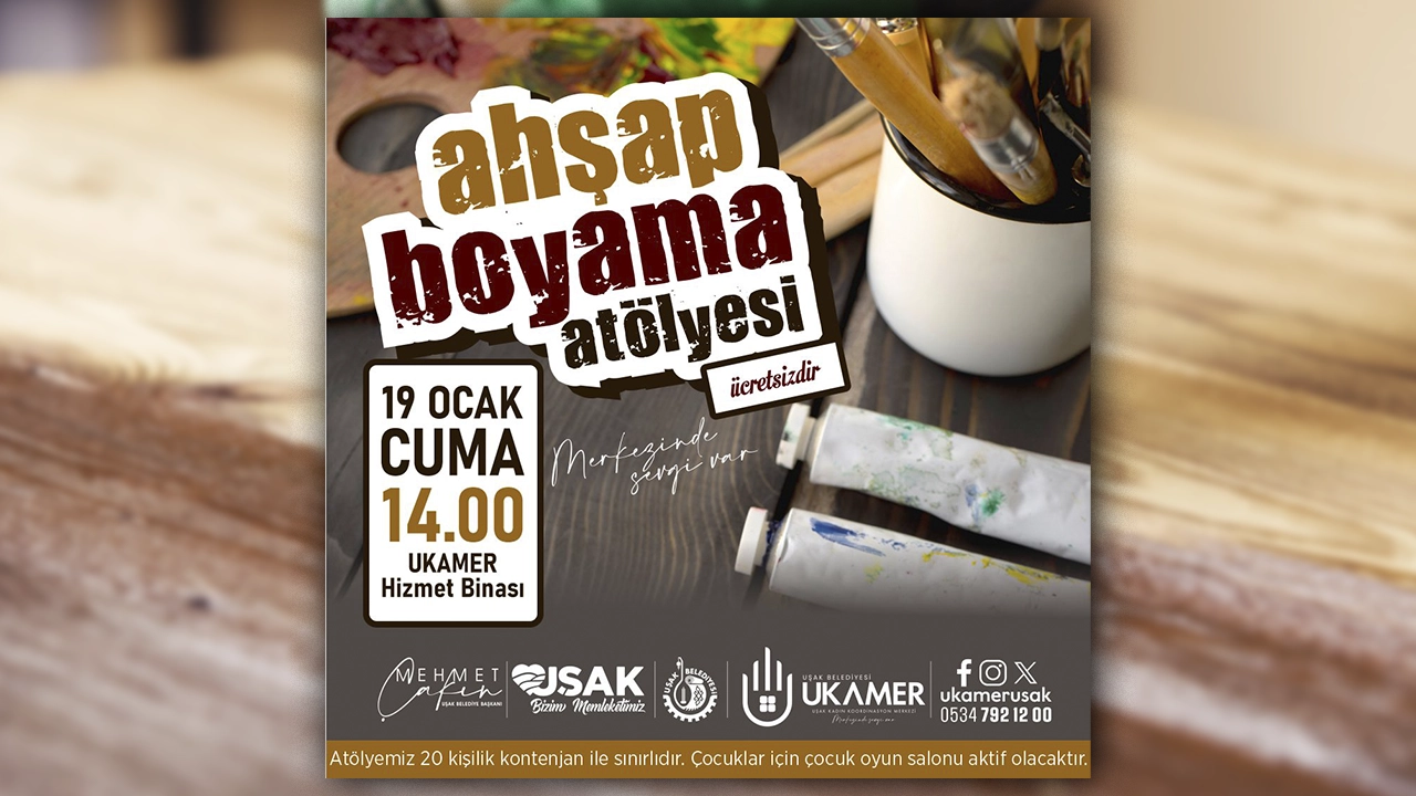 Uşaklı Kadınlar Ahşaplara Hayat Verecek