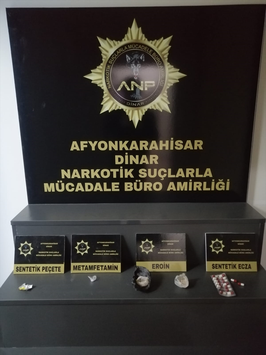 Afyonkarahisar'da uyuşturucu operasyonunda 1 kişi tutuklandı