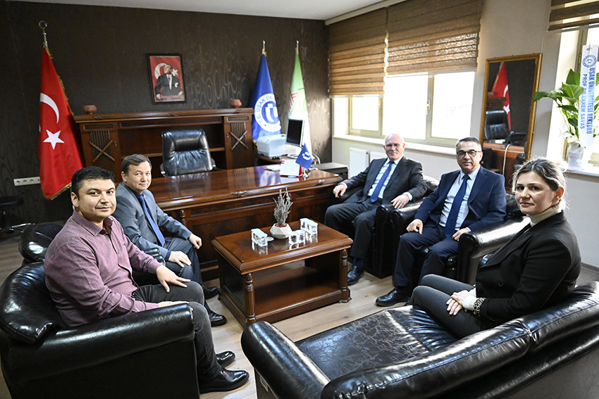 Rektörden Yeni Dekanlara Ziyaret