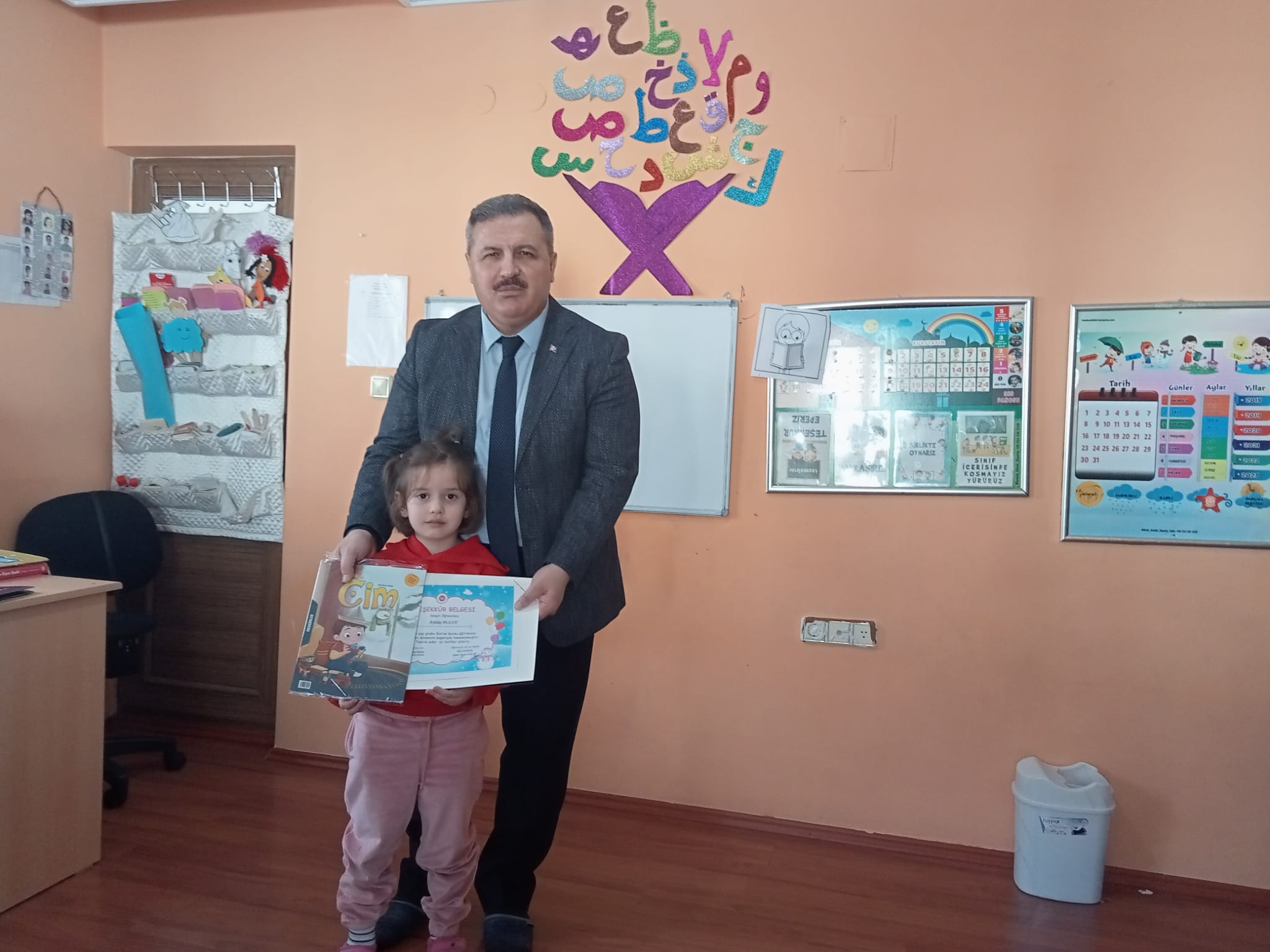 Uşak 4-6 Yaş Kuran Kurslarında Karne Heyecanı
