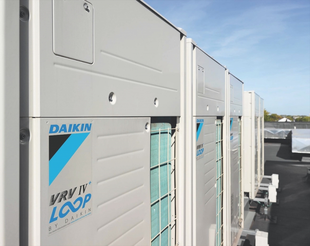 "Loop by Daikin" projesiyle üretilen VRV dış üniteleri Avrupa'ya ihraç ediliyor
