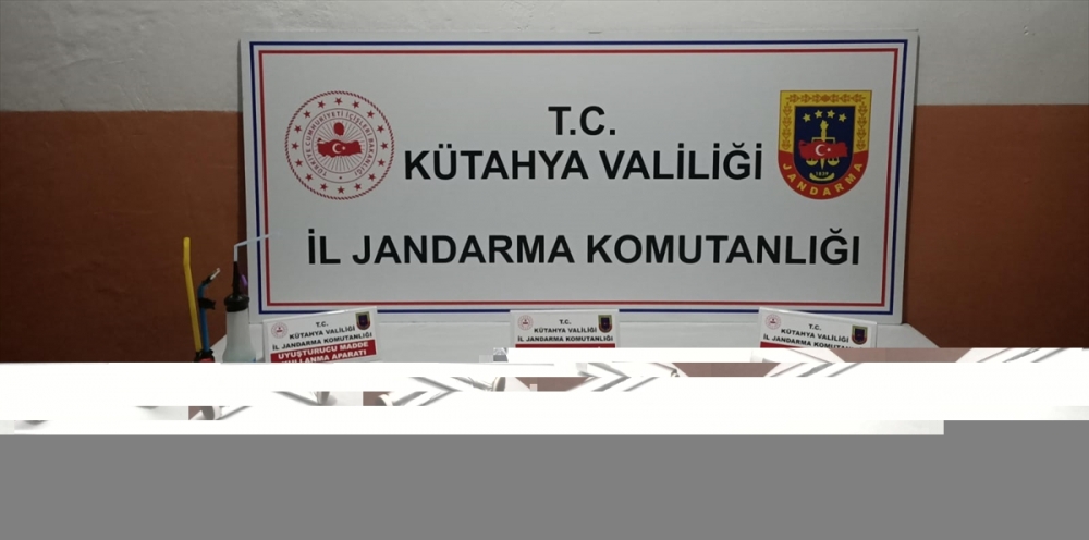 Kütahya'da uyuşturucu operasyonu