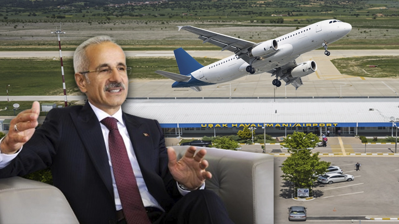 Bakan'dan, Uşak Havalimanı Tarifeli Uçuş Açıklaması