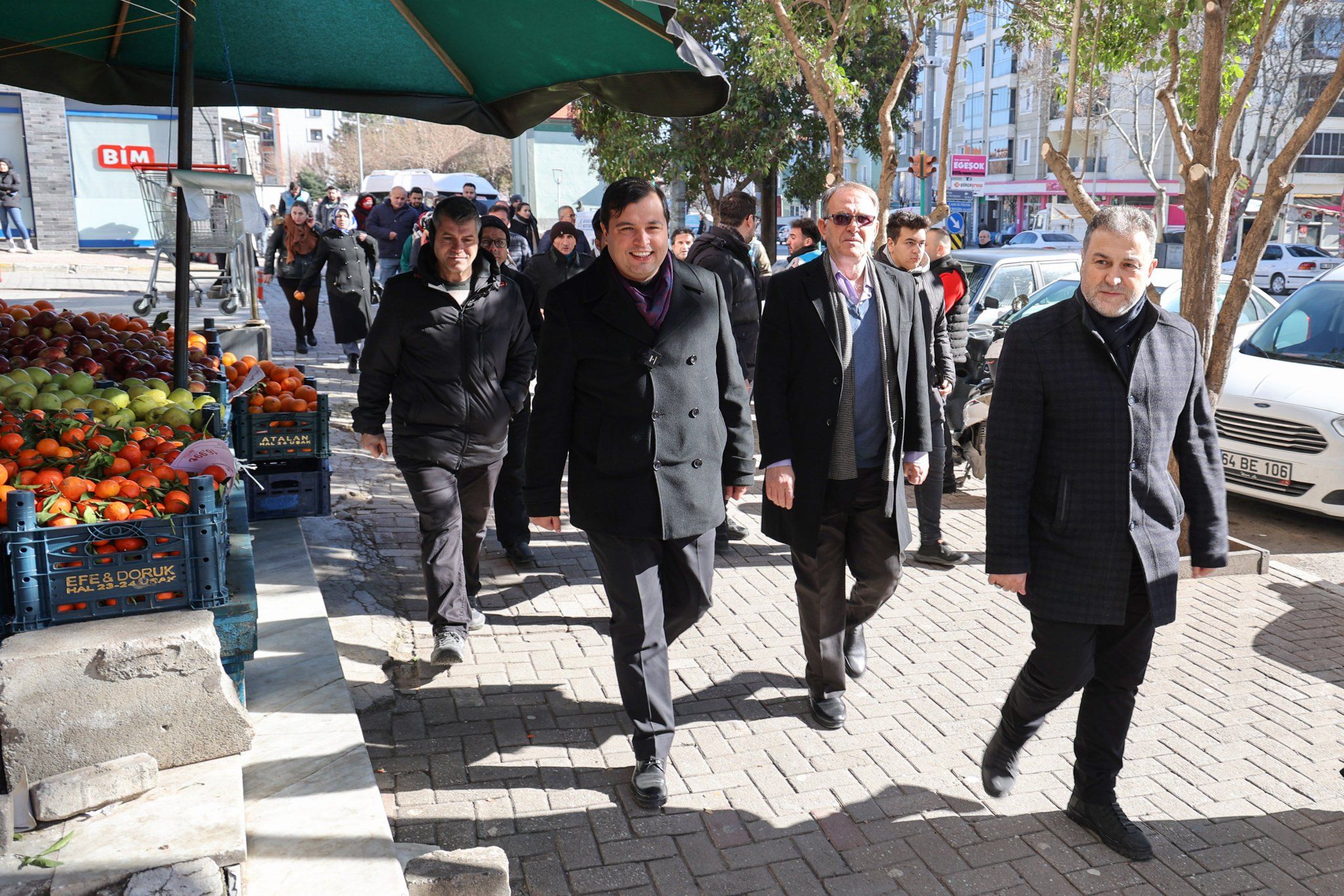 Başkan Çakın Esnaf Ziyaretlerine Devam Ediyor