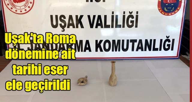 ROMA DÖNEMİNE AİT TARİHİ ESER ELE GEÇİRİLDİ
