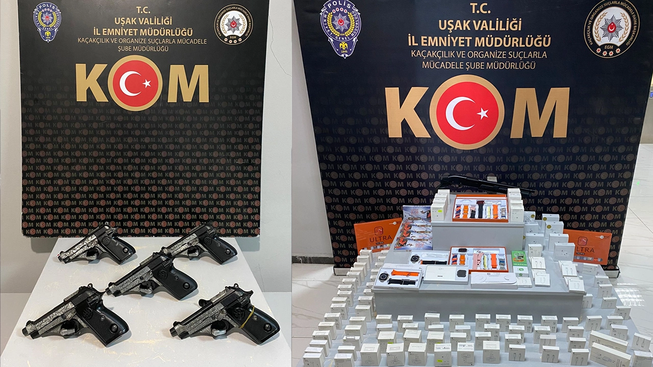 Uşak KOM Kaçakçılara Göz Açtırmıyor