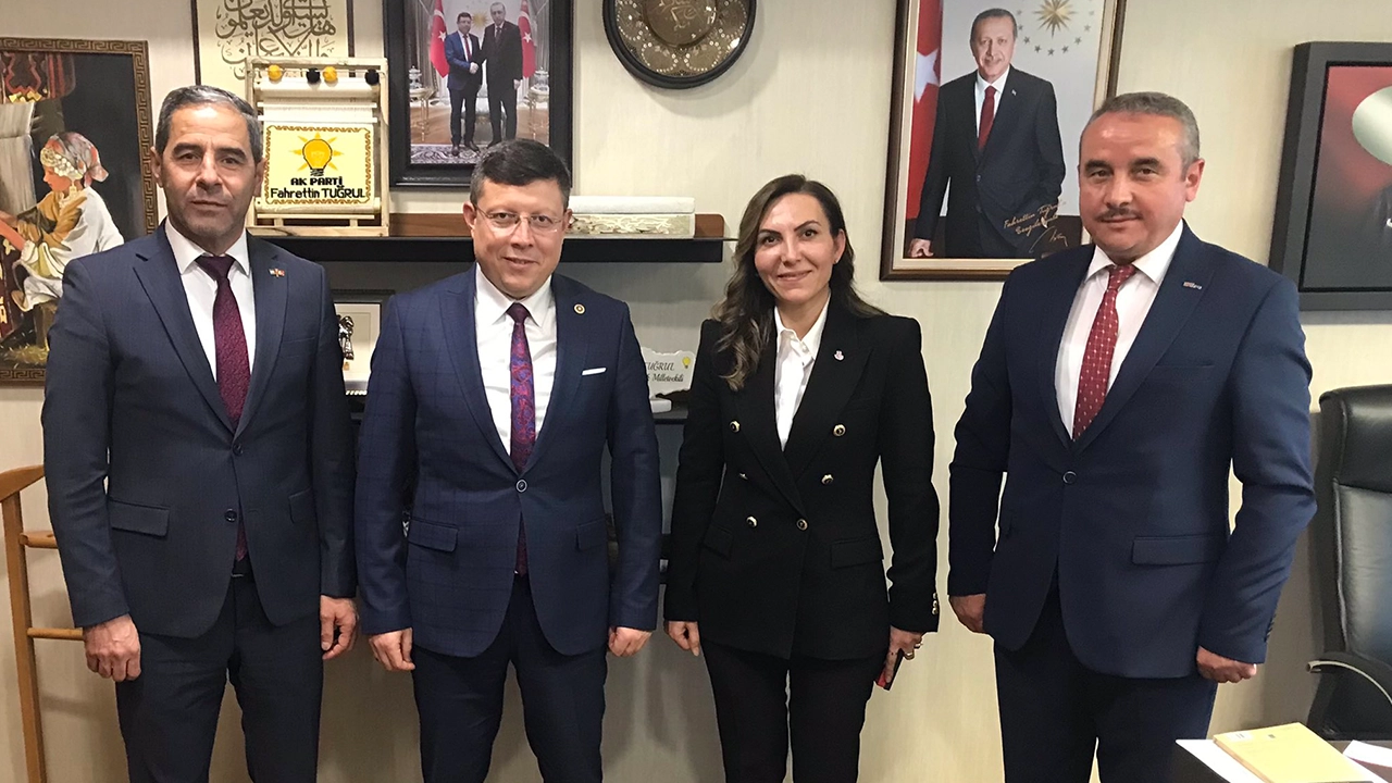 Milletvekili Tuğrul Sendika Temsilcilerini Ağırladı