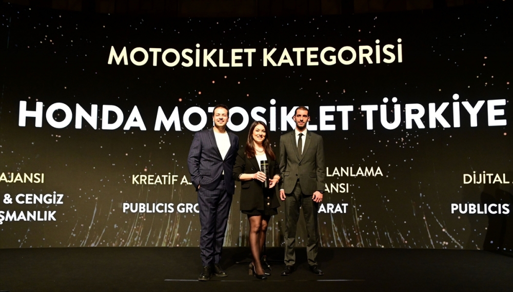 Honda Motosiklet'e "Yılın En İtibarlı Markası" ödülü