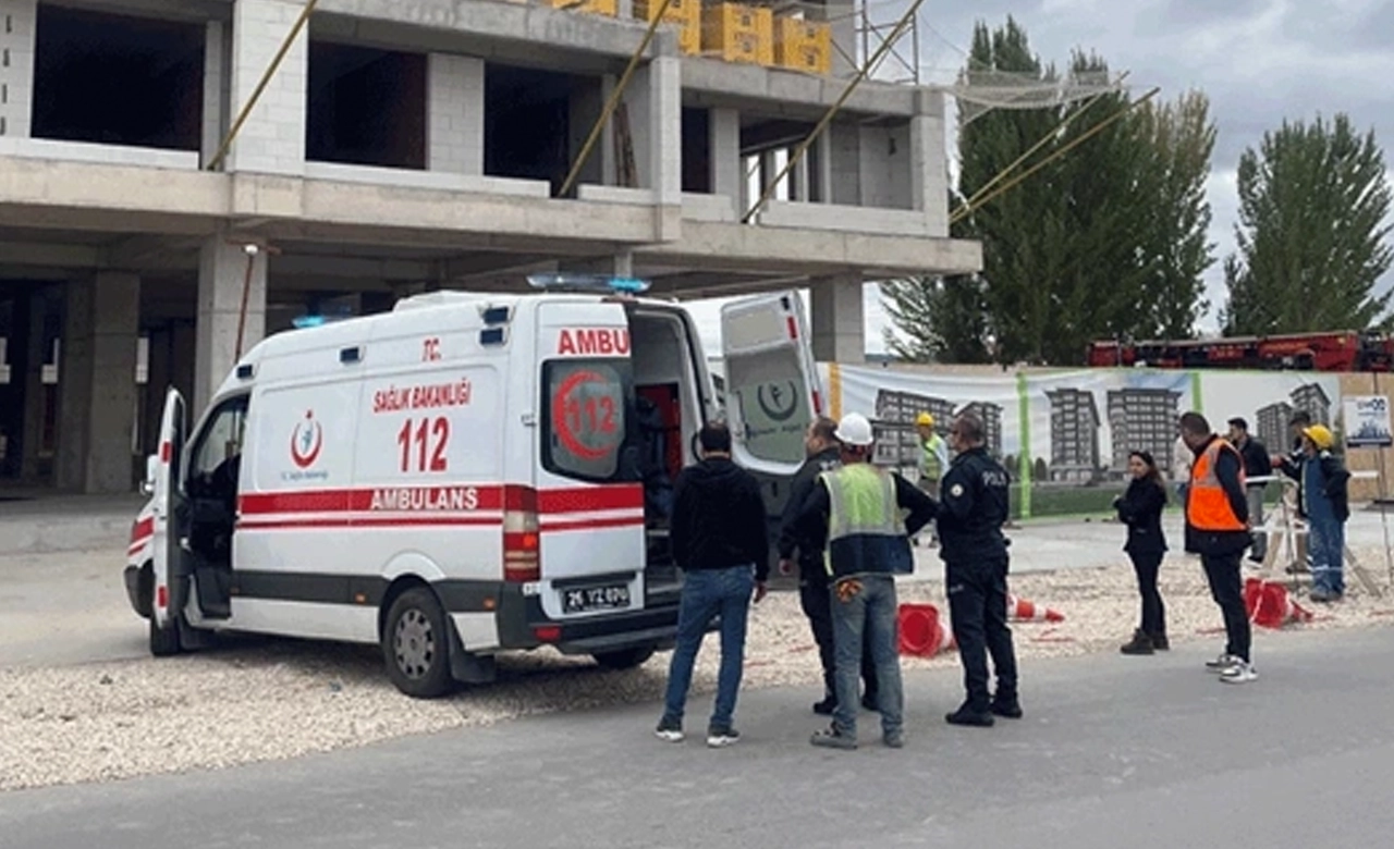 İnşaat'ta Feci Kaza.. Yaşlı Adam Öldü..!