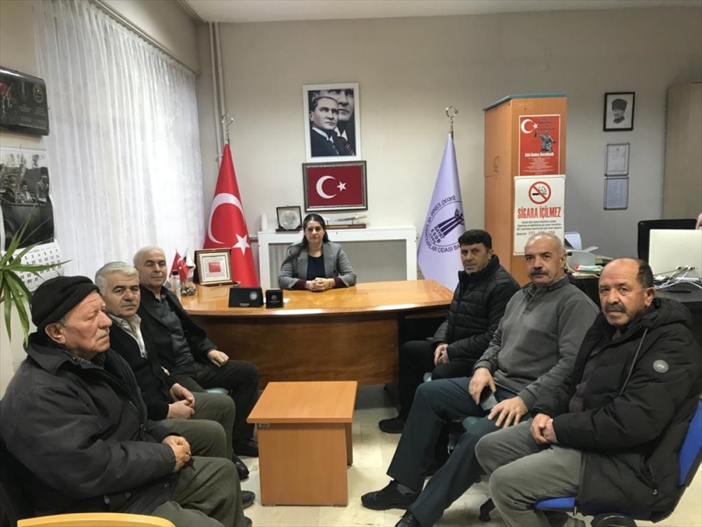 Bayat'ta Esnaf ve Sanatkarlar Odası Başkanlığı seçimi yapıldı