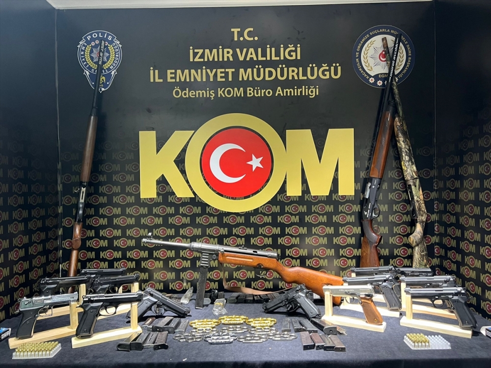 Tire'de silah kaçakçılığı operasyonunda 5 kişi gözaltına alındı