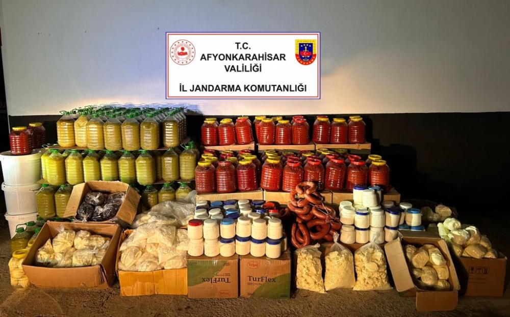Afyonkarahisar'da sahte gıda ürünleri ele geçirildi