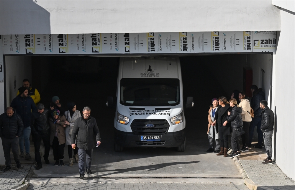 İzmir'de öldürülen taksi şoförünün cenazesi memleketi Aydın'a götürüldü