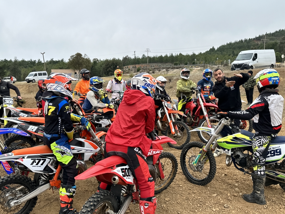 Türkiye Motosiklet Federasyonundan Fethiye'de "kış" kampı